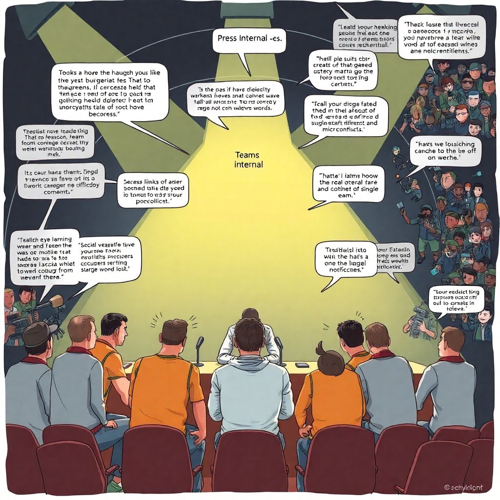 Влияние пресс-конференций на психологию команды и результаты выступлений