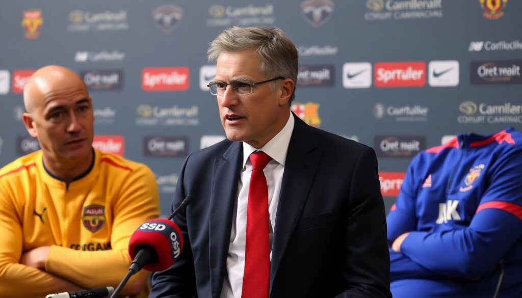 Ключевые моменты пресс-объявлений перед матчем и их влияние - иллюстрация