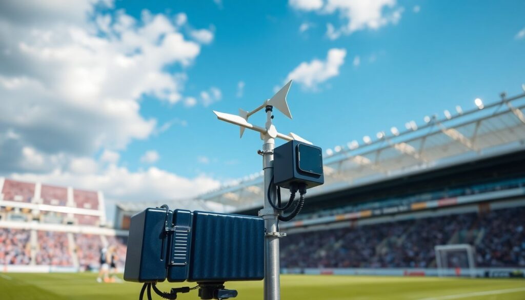 Аналитика ветровых условий на матчах и их влияние - иллюстрация