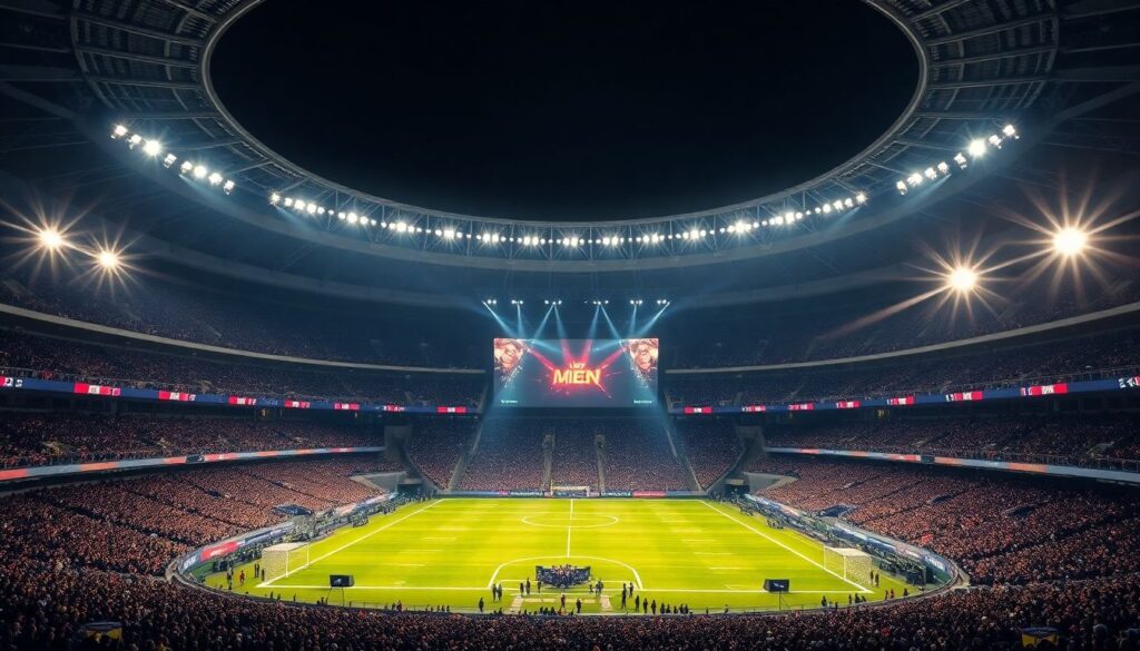 Как музыканты и стадион создают уникальную атмосферу - иллюстрация