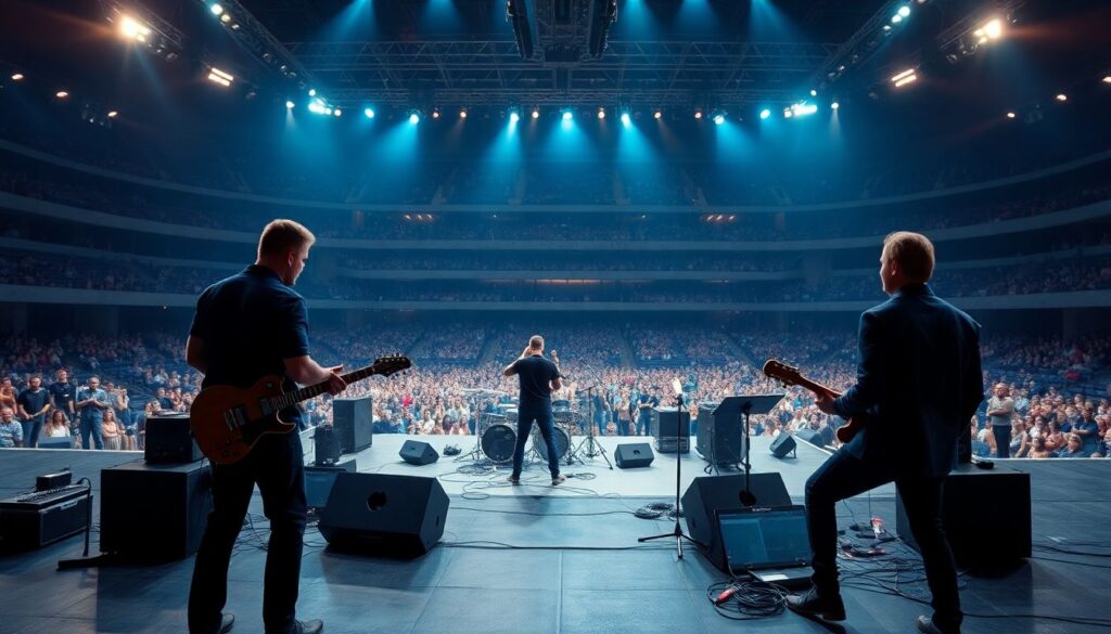 Как музыканты и стадион создают уникальную атмосферу - иллюстрация