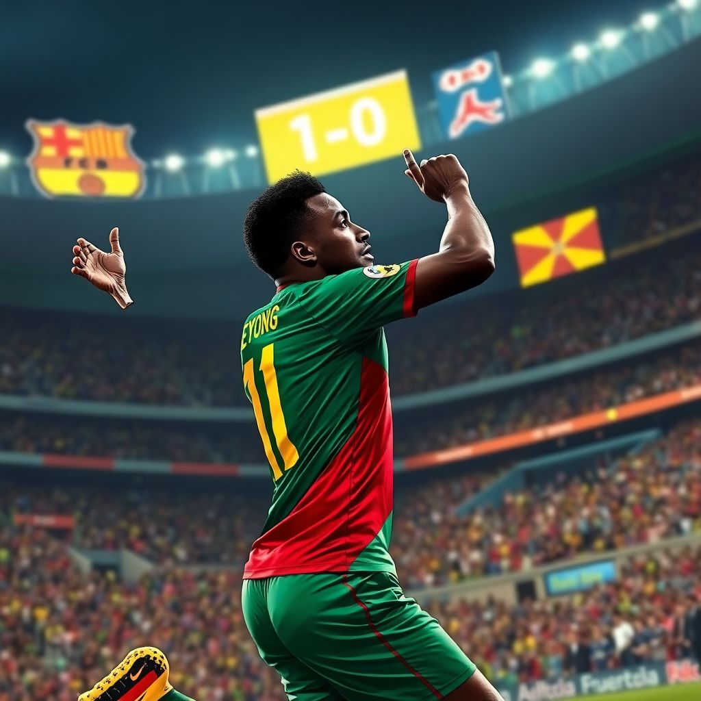 Форвард «Леванте» Этте Эйонг в сфере интересов «Барселоны» и клубов АПЛ