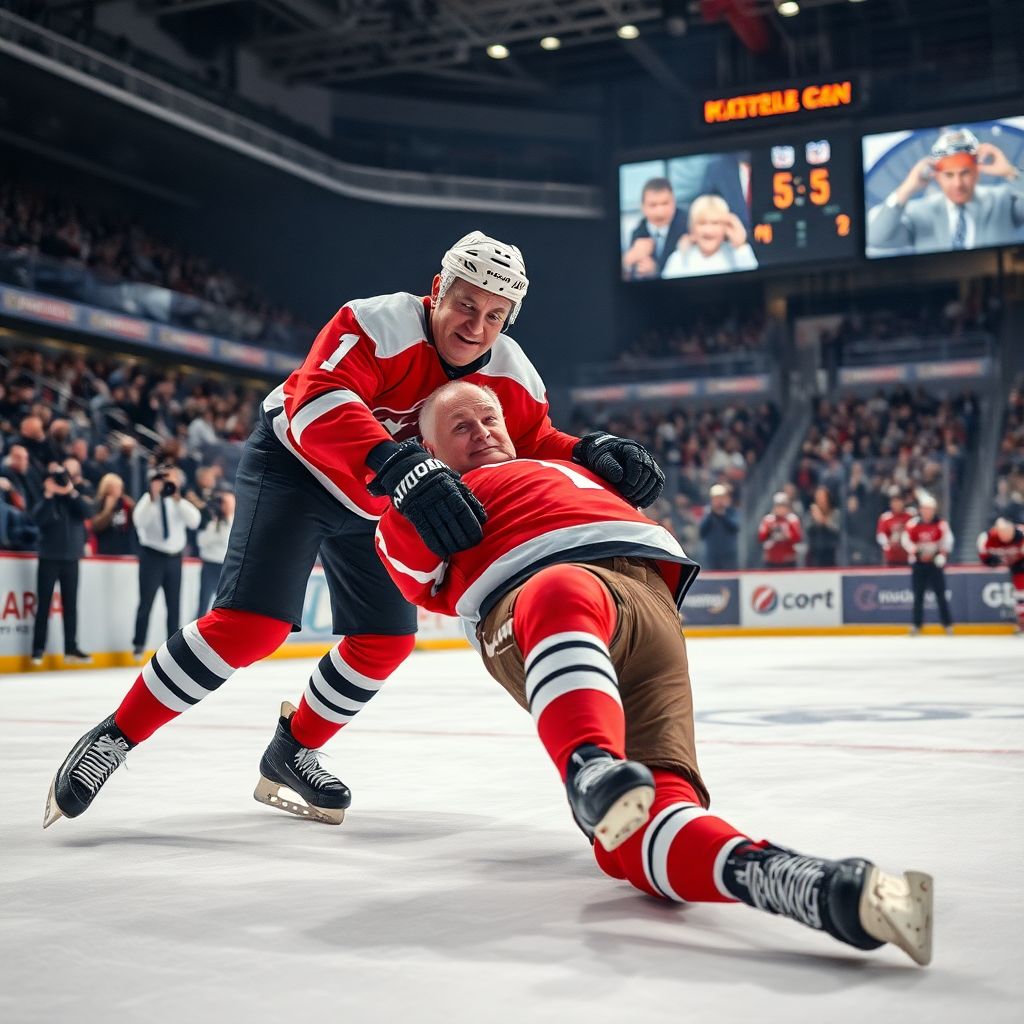 Лукашенко о падении на лёд в Бресте и самочувствии после хоккея