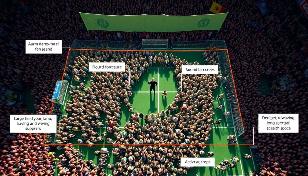 Как устроены фан-зоны и атмосфера на стадионе - иллюстрация