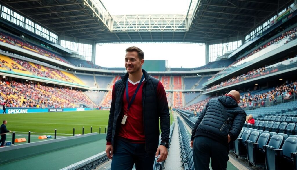 Большие интервью о жизни на стадионе - иллюстрация