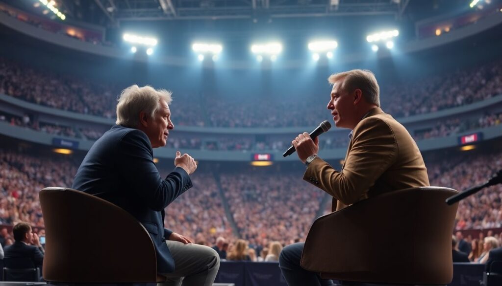 Большие интервью о жизни на стадионе - иллюстрация