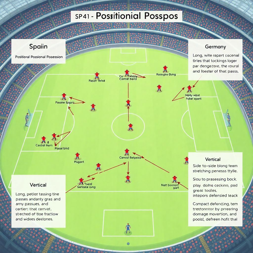 Разбор стилей владения мячом у разных сборных: тактика и ключевые отличия